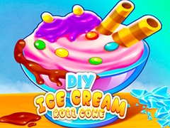 เกม DIY Ice Cream Roll Cone
