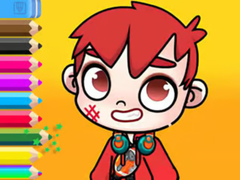 เกม Coloring Book: Avatar World Schoolboy