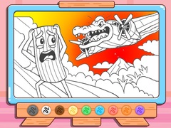 เกม Coloring Book: Bombardino Crocodilo