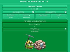 เกม Pepecoin Miner Idle Simulator