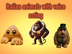 เกม Italian animals with voice acting