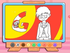 เกม Coloring Book: Alphabet Lore G