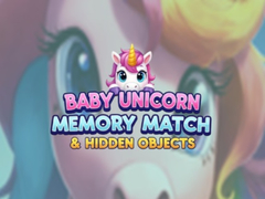 เกม Baby Unicorn Memory Match & Hidden Objects