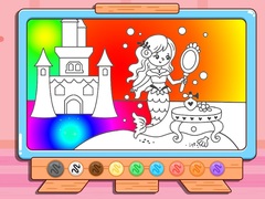 เกม Coloring Book: Mermaid Makeup