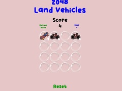 เกม 2048 Land Vehicles