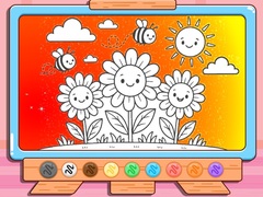 เกม Coloring Book: Happy Flower