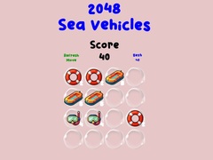 เกม 2048 Sea Vehicles
