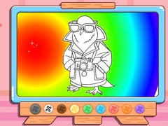 เกม Coloring Book: Spionero Golubiro