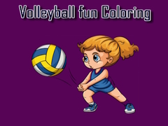 เกม Volleyball Fun Coloring