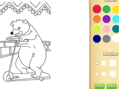 เกม Circus Animals Coloring Book