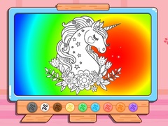 เกม Coloring Book: Glitter Unicorn