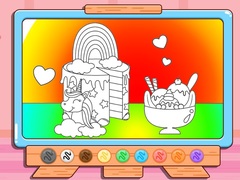 เกม Coloring Book: Unicorn Chef