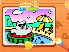 เกม Color By Code: Polar Bear