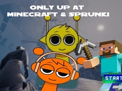 เกม Only Up At Minecraft & Sprunki