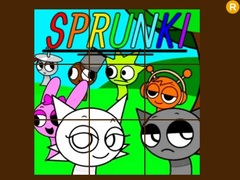 เกม Sprunki Sliding Puzzle