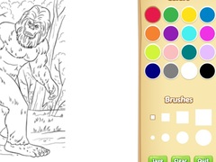เกม Bigfoot Coloring Book