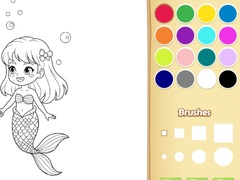 เกม Mermaid Coloring Book For Kids