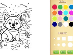 เกม Dog Coloring Book