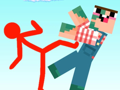 เกม Red Stickman vs Craftmans