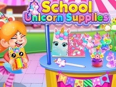 เกม School Unicorn Supplies