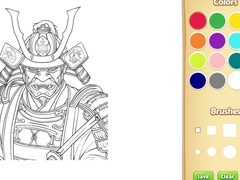 เกม Samurai Coloring Book