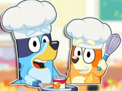 เกม Jigsaw Puzzle: Bluey & Bingo Fancy Cooking
