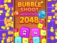 เกม Bubble Shoot Merge Box 2048