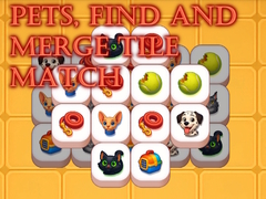 เกม Pets, Find and Merge Tile Match