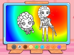 เกม Coloring Book: Kpop Rumi