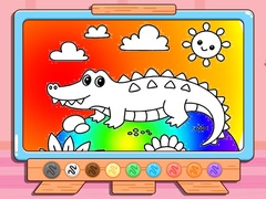 เกม Coloring Book: Crocodile