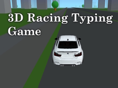 เกม 3D Racing Typing Game