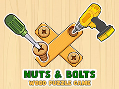 เกม Nuts & Bolts Wood Puzzle Game