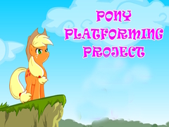 เกม Pony Platforming Project
