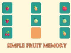 เกม Simple Fruit Memory