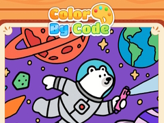 เกม Color By Code Space Bear