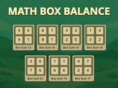 เกม Math Box Balance