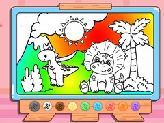 เกม Coloring Book: Jurassic Dinosaurs