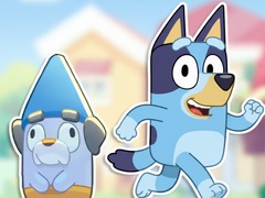 เกม Jigsaw Puzzle: Bluey & Bingo Obstacle Course