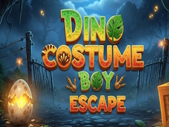 เกม Dino Costume Boy Escape