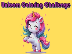เกม Unicorn Coloring Challenge