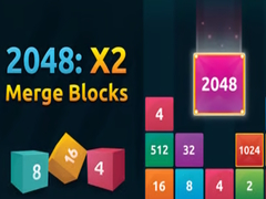 เกม 2048:X2 Merge Blocks