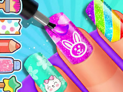 เกม Coloring Book: Girls Nail Art Design