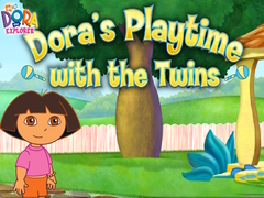 เกม Dora the Explorer Dora's Playtime with the Twins