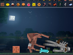 เกม Feed all the Monsters in the Mineblock