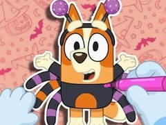 เกม Coloring Book: Halloween Spooky Bingo & Bluey