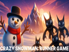 เกม Crazy Snowman: Runner Game