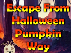 เกม Escape From Halloween Pumpkin Way