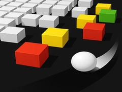 เกม Color 3D - Bump It Up