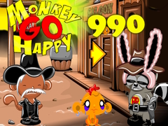 เกม Monkey Go Happy Stage 990