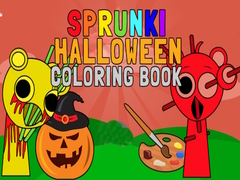 เกม Sprunki Halloween Coloring Book